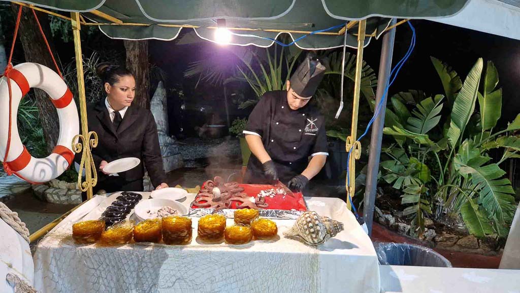 Le portate del buffet matrimoni a Villa Belvedere